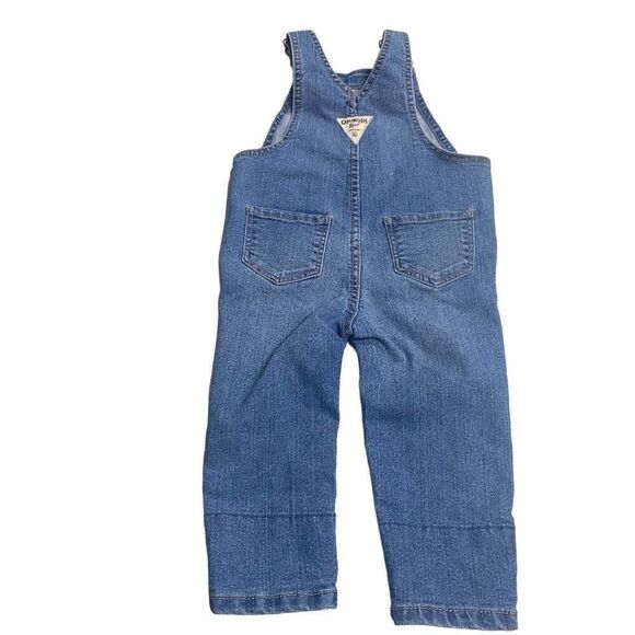 OSHKOSH B’GOSH Girl’s Overalls 18 Months Blue - Picture 2 of 12